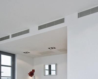 Air conditioner through conduits