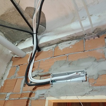 Trabajos realizados de preinstalacion a/a