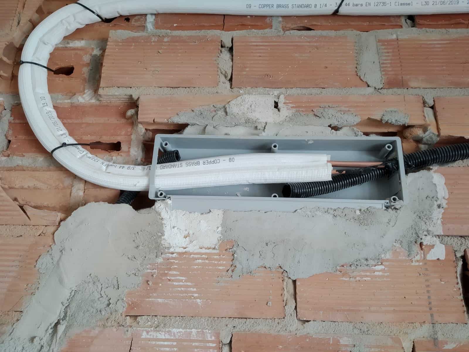 preinstalación de Split en vivienda en malaga