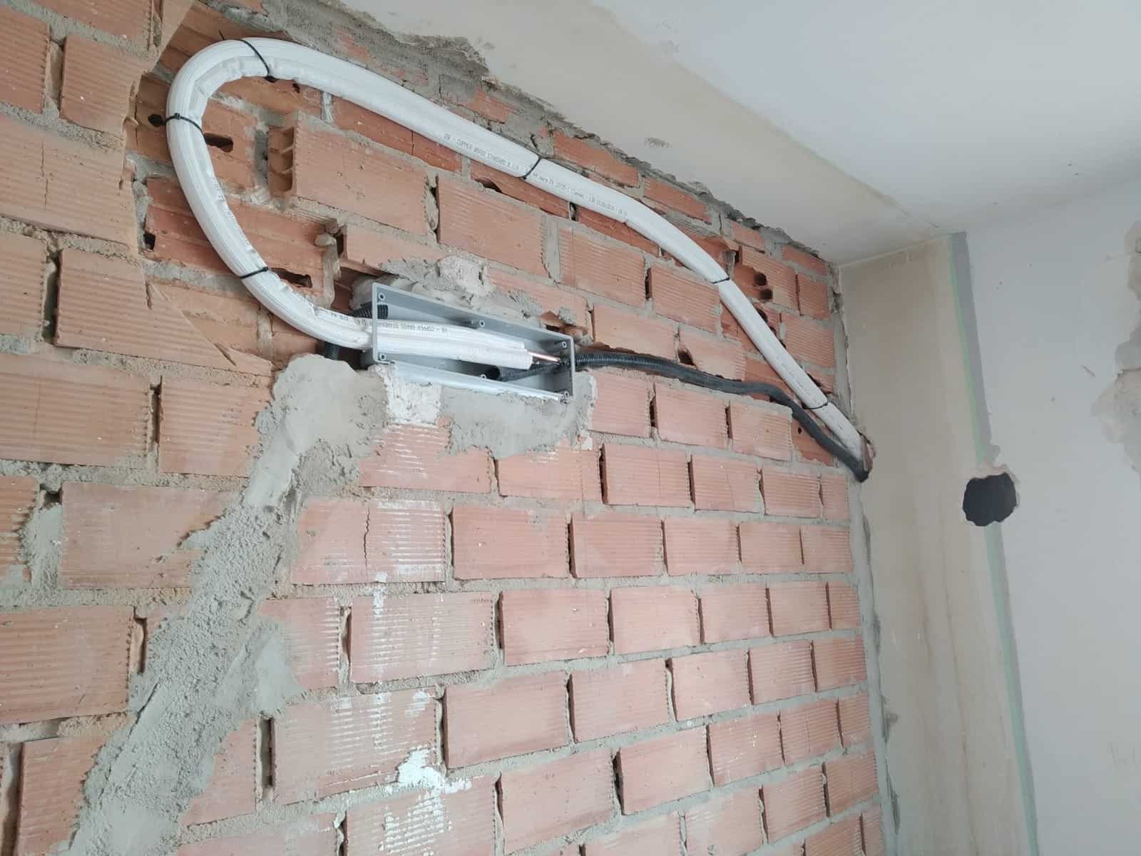 preinstalación de Split en vivienda en malaga
