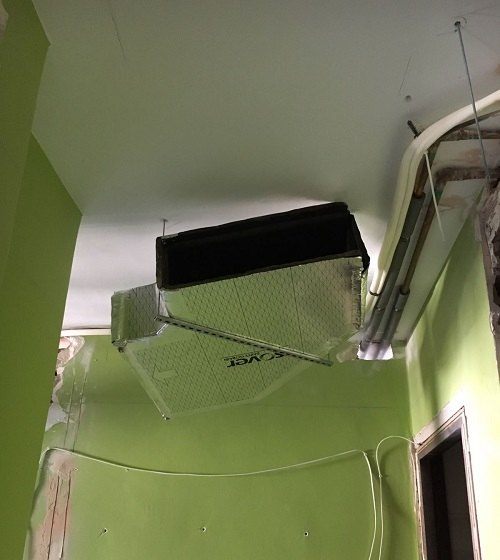 instalación aire acondicionado por conductos