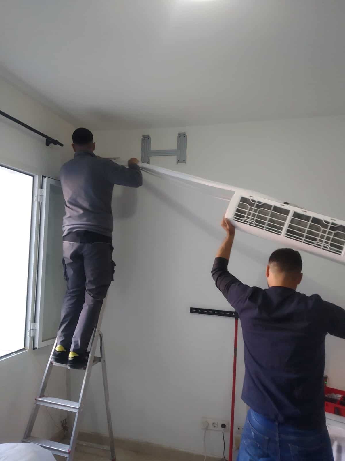 Instalación de Split en vivienda